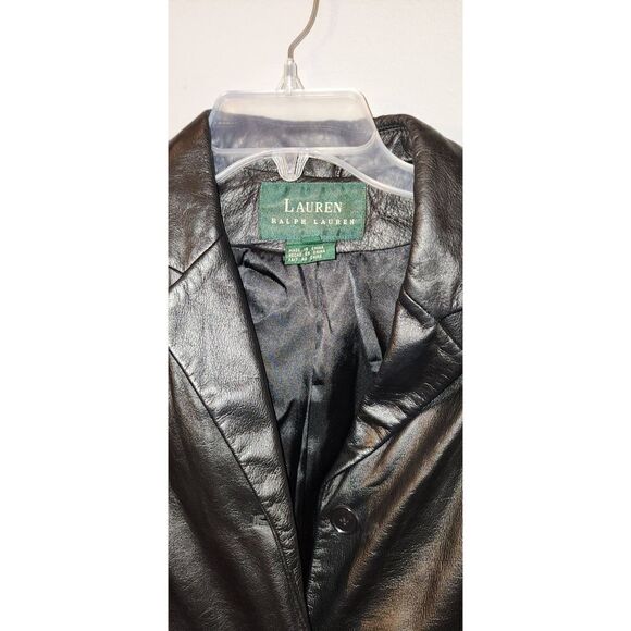 Ralph Lauren Black Mid Length Jacket/ Blazer - Picture 2 of 5